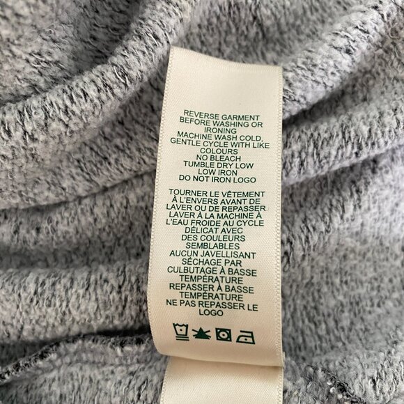 Roots Cabin Girls Hoodie Dress Tunic Grey Size 4T - Picture 8 of 8